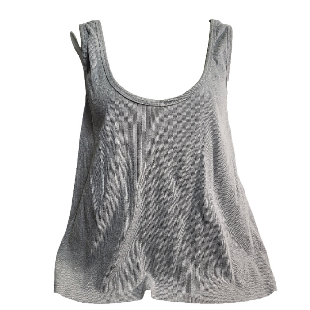 Good American Grey Tank Top